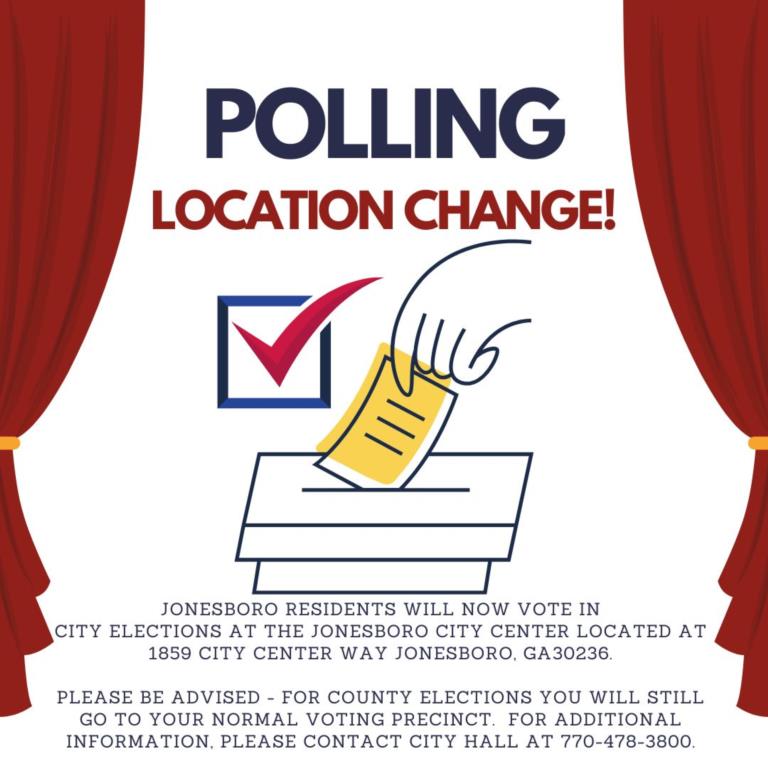 Polling location change!